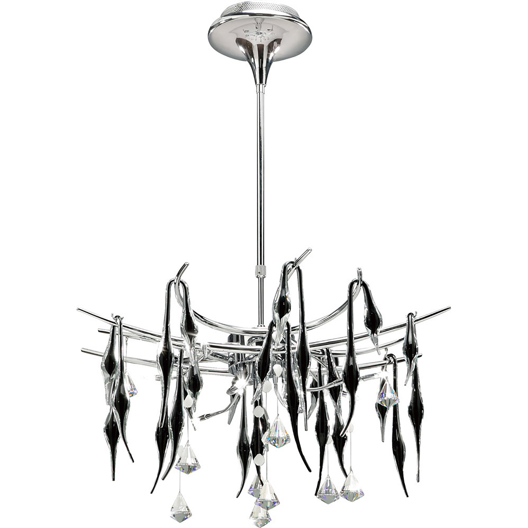 Cygnet Crystal Ceiling Lights Diyas Flush Crystal Fittings